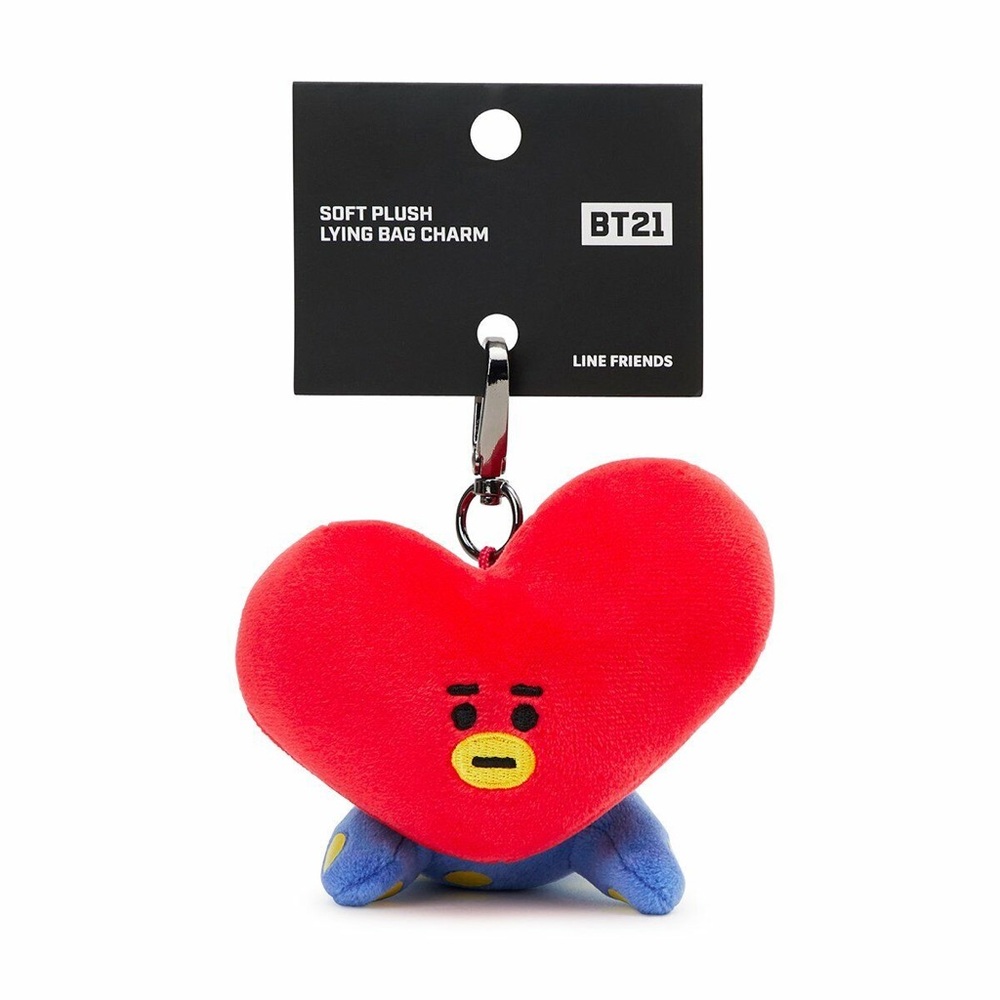 NWT BT21 Tata plush keychain